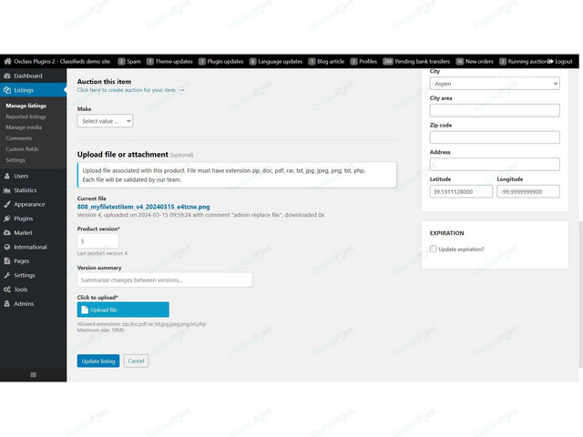 Virtual Products Plugin