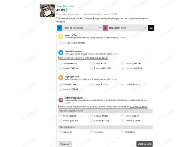 Osclass Pay Payment Plugin
