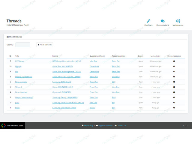 Chat & Messaging - Instant Messenger Plugin