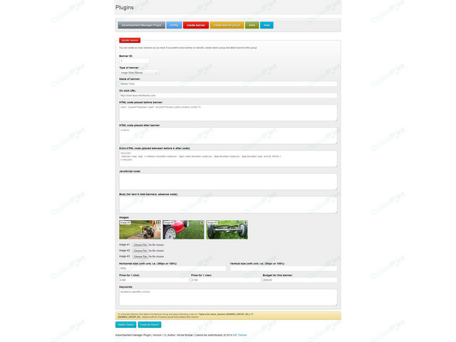 OsclassPoint.com - Advertisement Manager Plugin