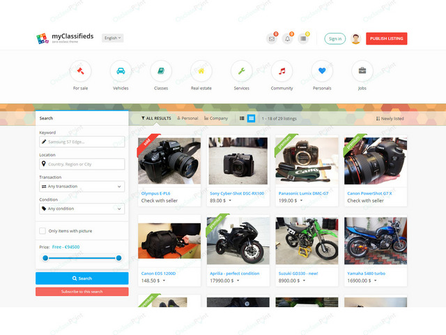 Veronika Osclass Theme