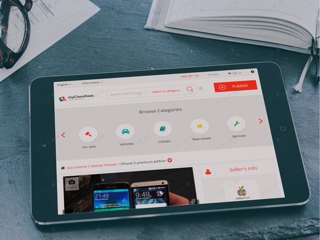 Zara Free Osclass Theme - Osclass themes - OsclassPoint.com
