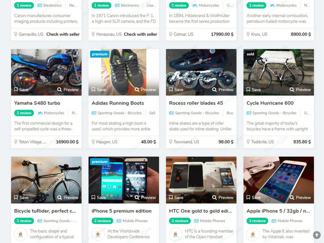 Osclass themes - Classifieds & Marketplace - OsclassPoint.com