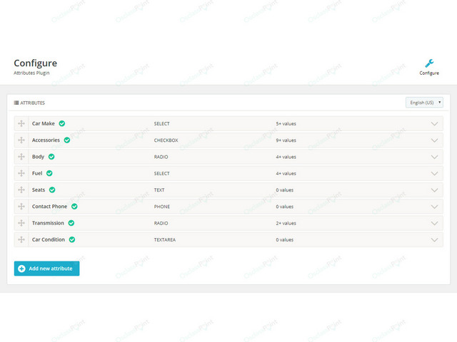 Attributes, Fields & Maps - Attributes Osclass Plugin