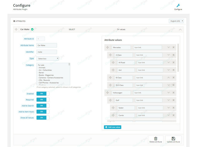 Osclass plugins - Attributes, Fields & Maps - OsclassPoint.com