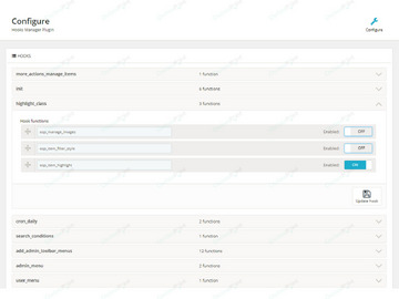 Hooks Manager Plugin - SEO, Speed & Admin - Osclass plugins