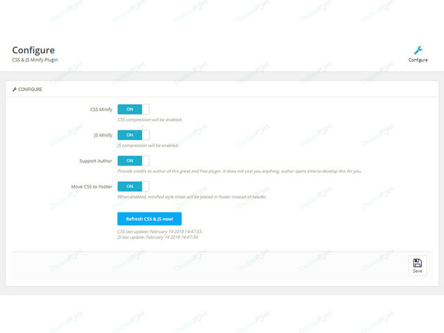 CSS and JS Minify Free Plugin - SEO, Speed & Admin - Osclass plugins