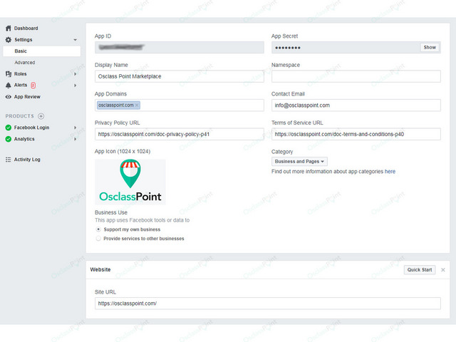 Login & Social - Facebook Login Osclass Plugin