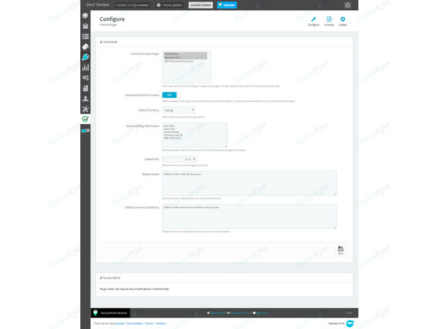 Payments & Ecommerce - Invoice Osclass Plugin