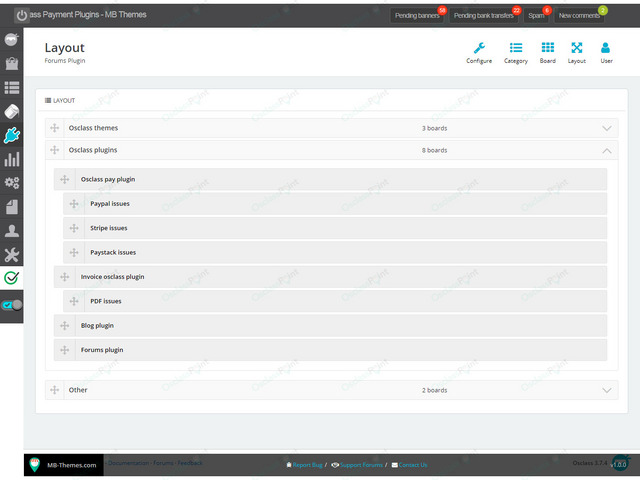 Forums Osclass Plugin