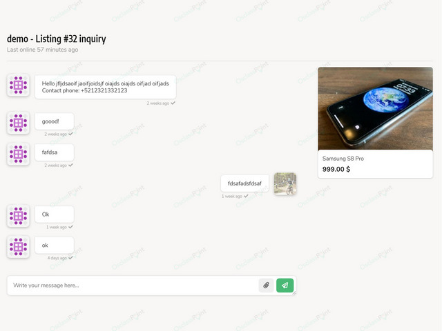 Osclass plugins - Chat & Messaging - OsclassPoint.com