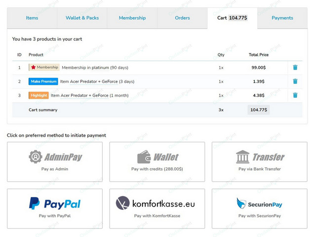 Osclass Pay Payment Plugin - Osclass plugins - OsclassPoint.com