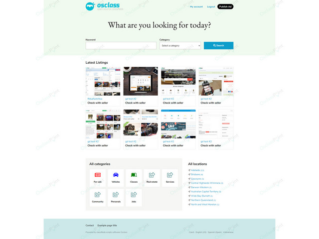 Sigma Osclass Theme - Classifieds & Marketplace - Osclass themes