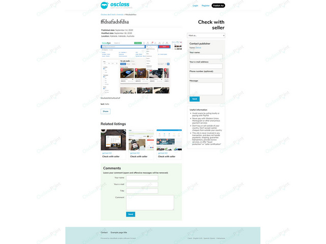 Sigma Osclass Theme - Osclass themes - OsclassPoint.com