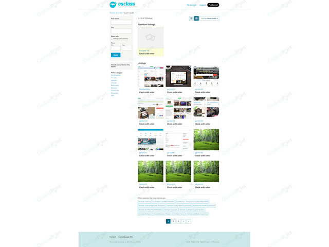 Osclass themes - Classifieds & Marketplace - OsclassPoint.com