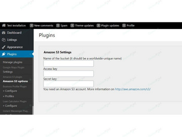 Amazon S3 Osclass Plugin - SEO, Speed & Admin - Osclass plugins