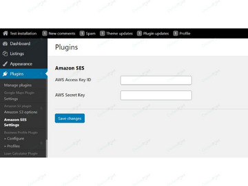 Amazon SES Osclass Plugin - Chat & Messaging - Osclass plugins