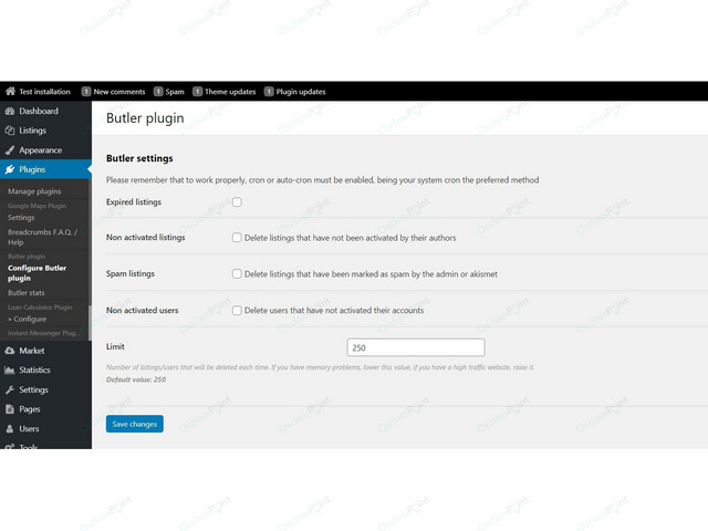 Butler Osclass Plugin (Osclass cleaner) - SEO, Speed & Admin - Osclass plugins
