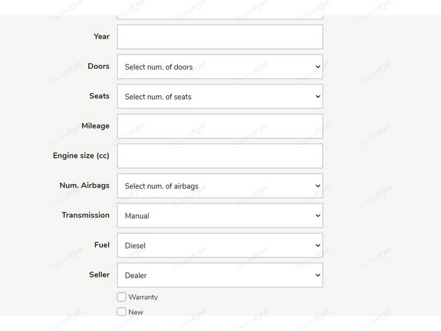Car Attributes Osclass Plugin - Attributes, Fields & Maps - Osclass plugins