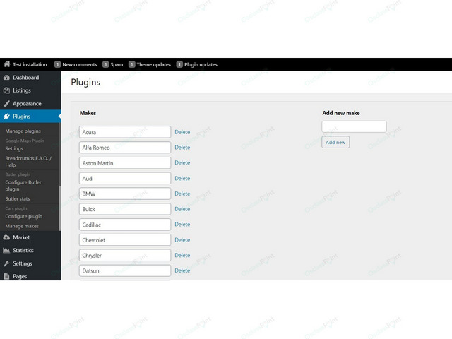 OsclassPoint.com - Car Attributes Osclass Plugin