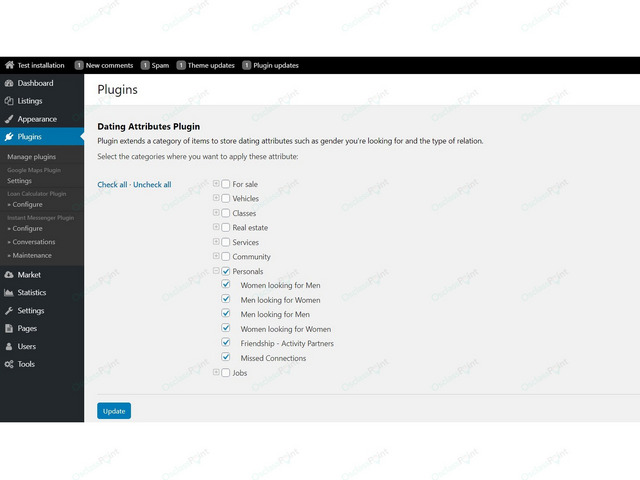 Dating Attributes Osclass Plugin - Osclass plugins - OsclassPoint.com