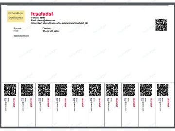 Print PDF Osclass Plugin - Design & Interface - Osclass plugins