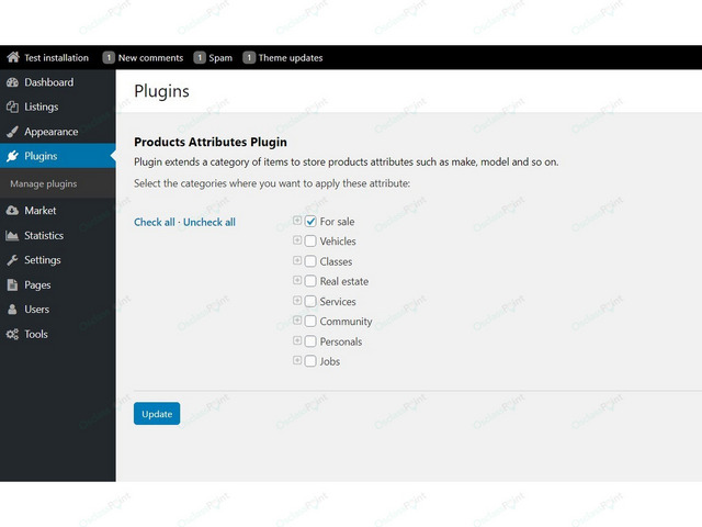 Product Attributes Osclass Plugin - Osclass plugins - OsclassPoint.com