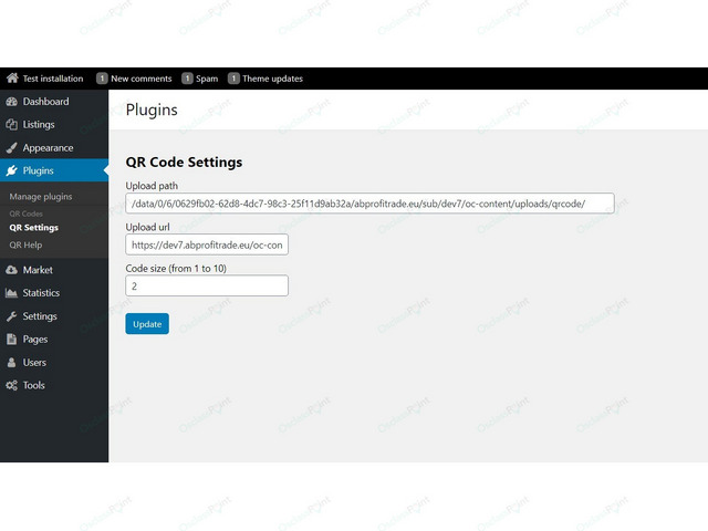 QR Code Osclass Plugin - Osclass plugins - OsclassPoint.com