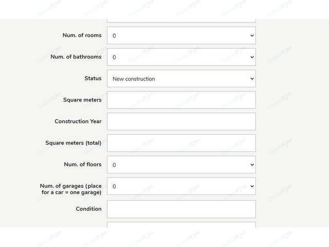 Real-Estates Attributes Osclass Plugin - Attributes, Fields & Maps - Osclass plugins