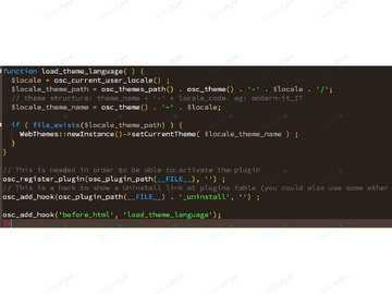 Theme Language Osclass Plugin - Design & Interface - Osclass plugins