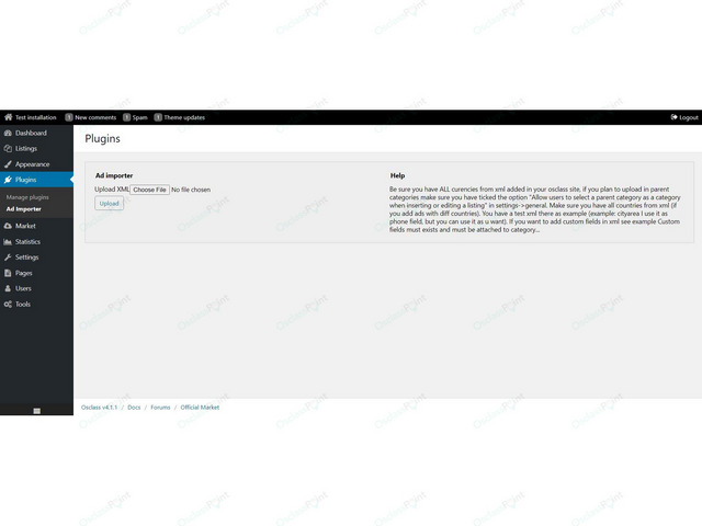 XML Ad Importer Osclass Plugin - SEO, Speed & Admin - Osclass plugins