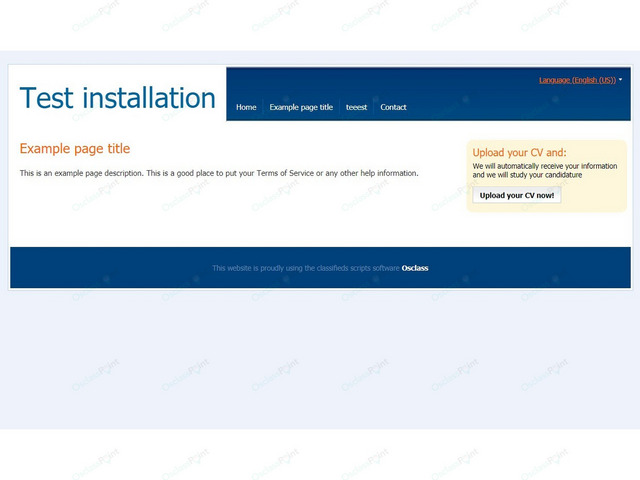 MasJob Osclass Theme - Osclass themes - OsclassPoint.com