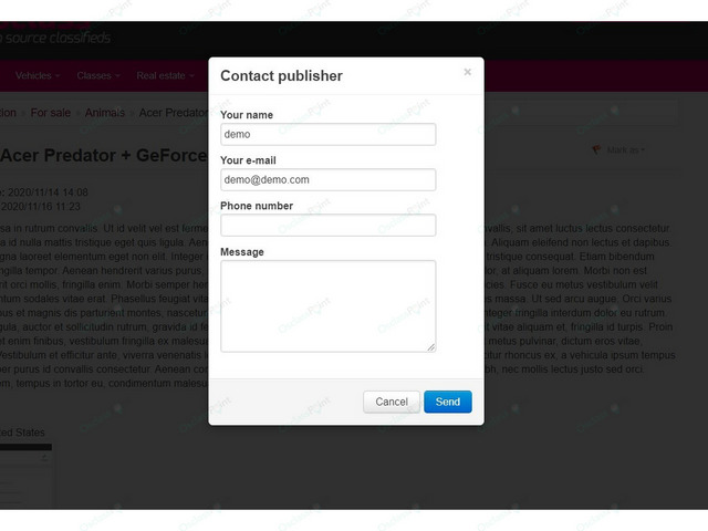 OsclassPoint.com - Repurpose Osclass Theme