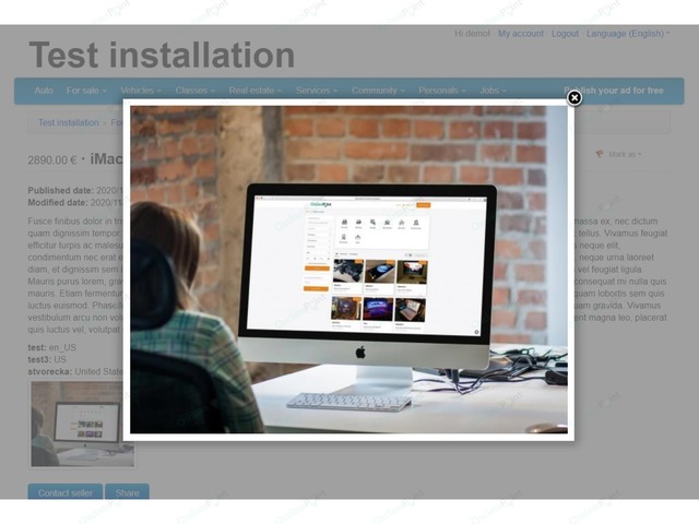 OsclassPoint.com - Twitter Osclass Theme