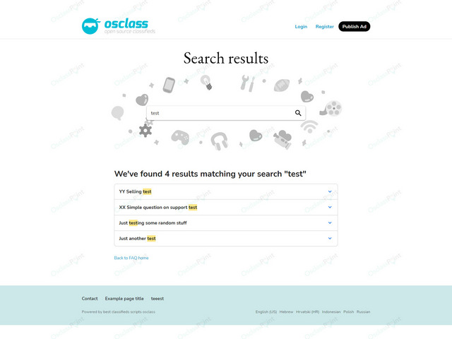 Frequently Asked Questions (FAQ) Plugin - Chat & Messaging - Osclass plugins