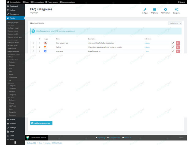 Frequently Asked Questions (FAQ) Plugin