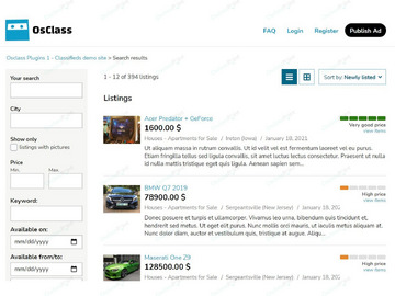 Price Comparison Plugin - Design & Interface - Osclass plugins