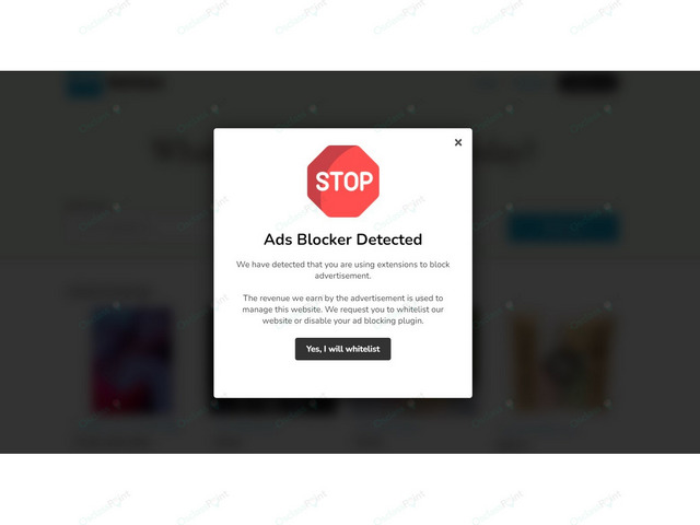 Ad Block Detector Plugin - Ads & Marketing - Osclass plugins