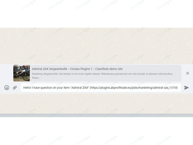 Osclass plugins - Chat & Messaging - OsclassPoint.com