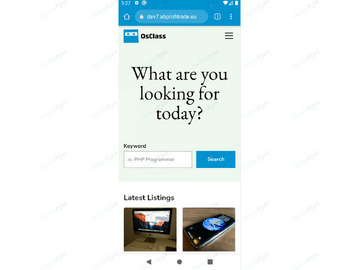 PWA Osclass Plugin (Native Apps Tool) - Login & Social - Osclass plugins