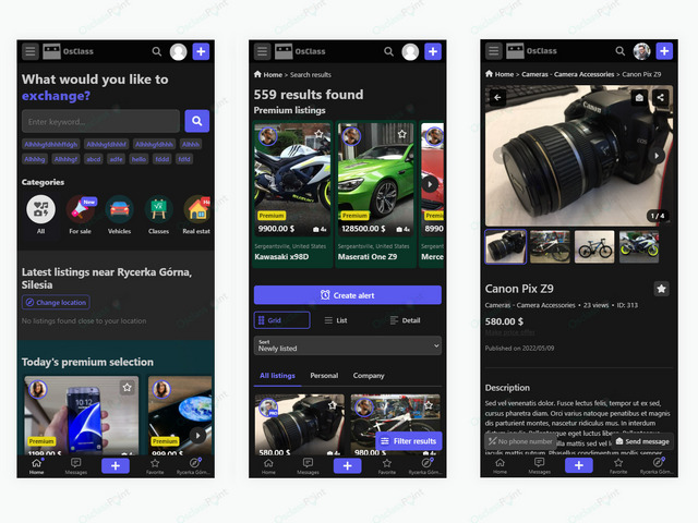 Epsilon Osclass Theme - Osclass themes - OsclassPoint.com