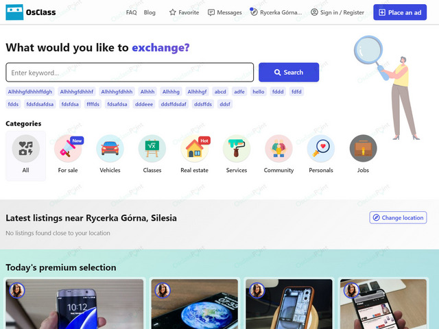 Osclass themes - Classifieds & Marketplace - OsclassPoint.com