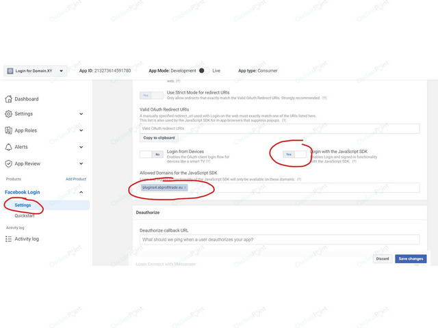 Facebook Instant Login Plugin