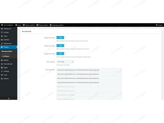 OsclassPoint.com - Price Tag Free Osclass Plugin