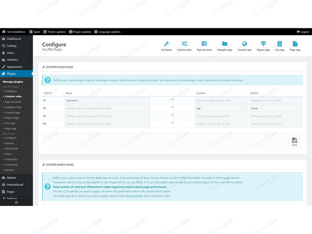 OsclassPoint.com - Seo PRO Plugin