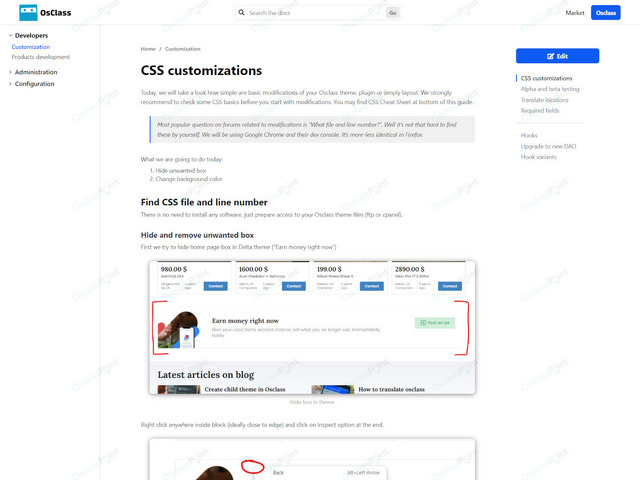 DocsBase Free Documentation Theme - Osclass themes - OsclassPoint.com