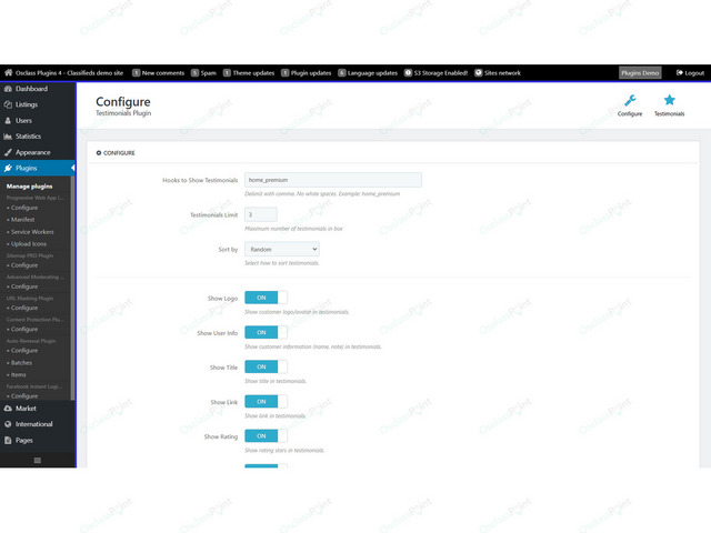 Reviews & Feedback - Testimonials Plugin