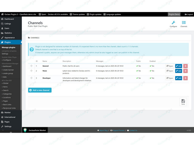Osclass plugins - Chat & Messaging - OsclassPoint.com