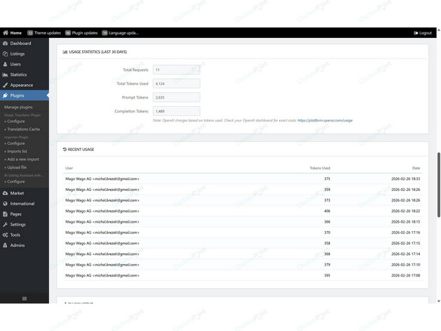 AI Listing Assistant with ChatGPT