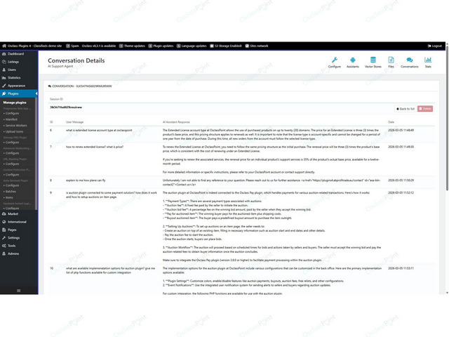 AI Support Agent Plugin with ChatGPT